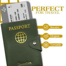 Load image into Gallery viewer, Black Baecation Passport Wallet