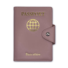 Load image into Gallery viewer, Strawberry Pink Baecation Passport Wallet